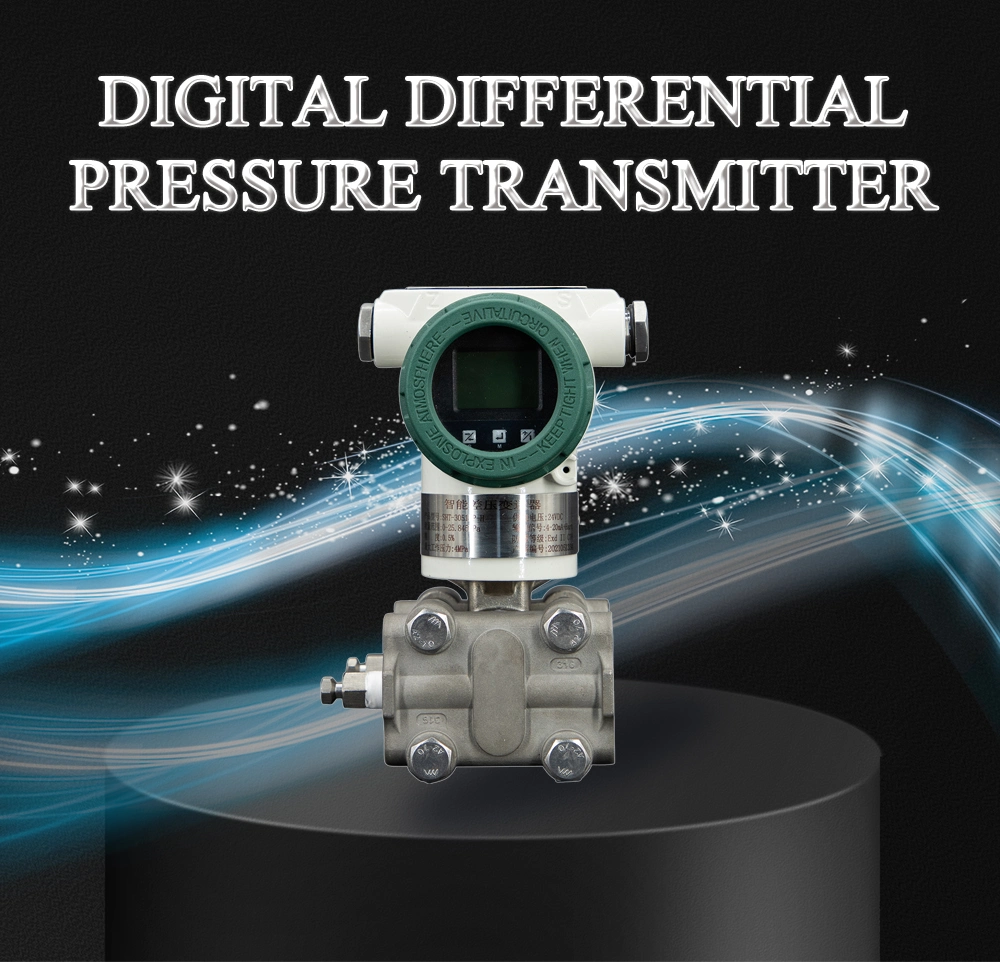 0.075% Precision Digital Differential Pressure Transmitter for Liquid Gas Steam