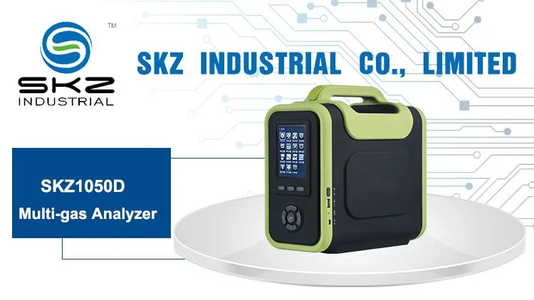 Skz1050d CE Marks Biogas Digester Co CO2 CH4 O2 4 in 1 Multi-Gas Test Meter Detector