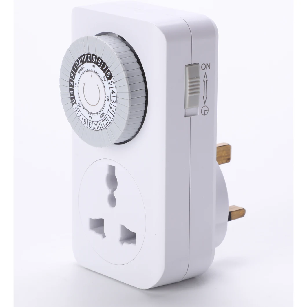 24h Mechanical Timer Switch, Timer Socket, Min Setting 30 Min