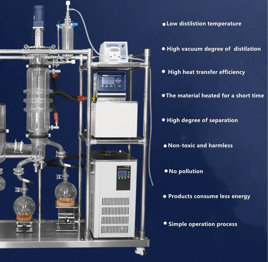 High Quality Medical Apparatus and Instrument Short Path Distillation