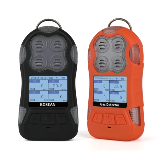 Bosean 4in1 Gases Detecting Co O2 Lel H2s Portable Gas Detector for Co