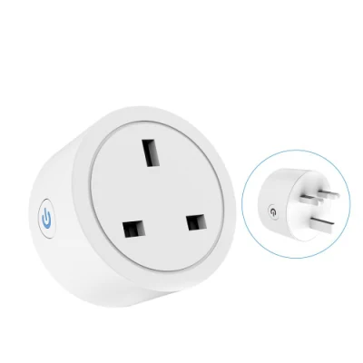 UK Standard Zigbee Tuya APP 13A Wireless Smart Plug WiFi Mini Remote Control Timer Socket Standard Grounding