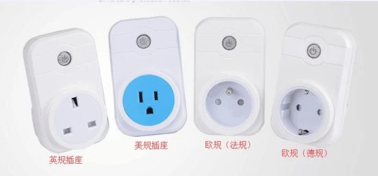 Factory Direct Sale Intelligent Wireless Remote Control Socket/Remote Control Power Socket UK EU Us Style Yet6002-WiFi