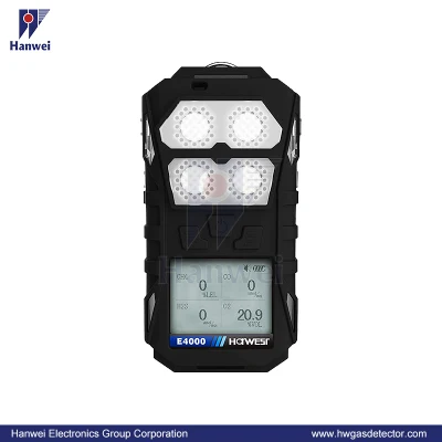 IP66 Portable Four-in-One Multi Gas Detector (E4000)