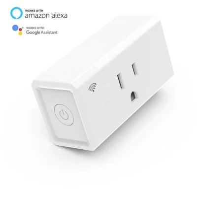 WiFi Smart Plug Tuya WiFi Us Smart Socket 10A Wireless Remote Voice Control Smart Plug