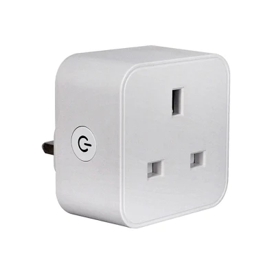 Tuya WiFi Smart Plug Outlet Wireless Power Socket with Power Monitor Vioce Remote Control Alexa Google Home No Hub Required UK