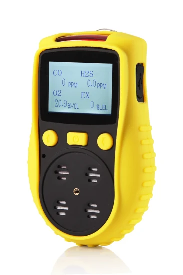 Multi 4 in 1 Gas Alert Detector for Industry Security