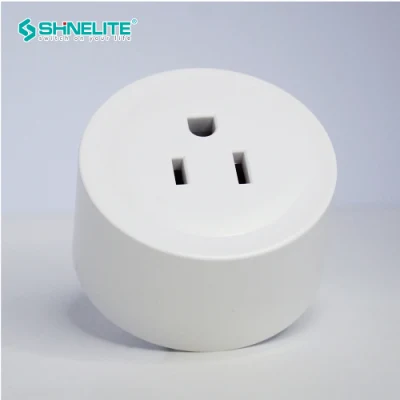 Us Standard Tuya Mini Remote Control WiFi Socket Timing Smart Plug